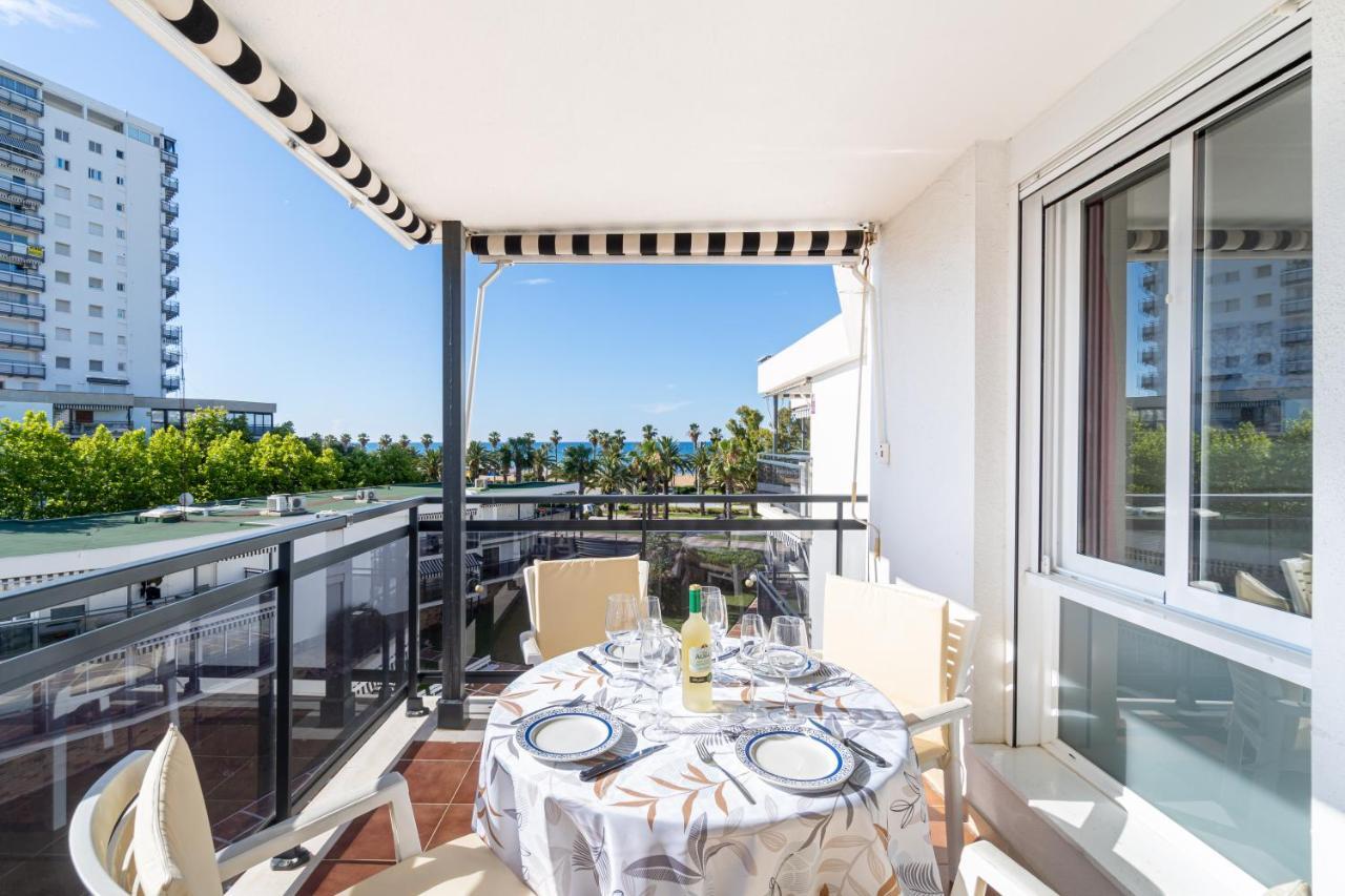 Salou Vista Al Mar Con Parking - 4 Ambientes Apartment Bagian luar foto