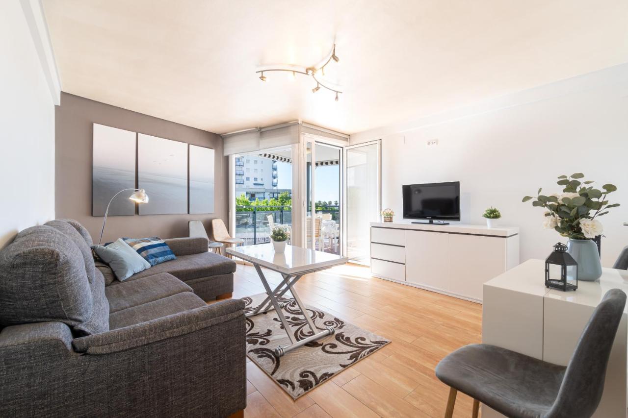 Salou Vista Al Mar Con Parking - 4 Ambientes Apartment Bagian luar foto