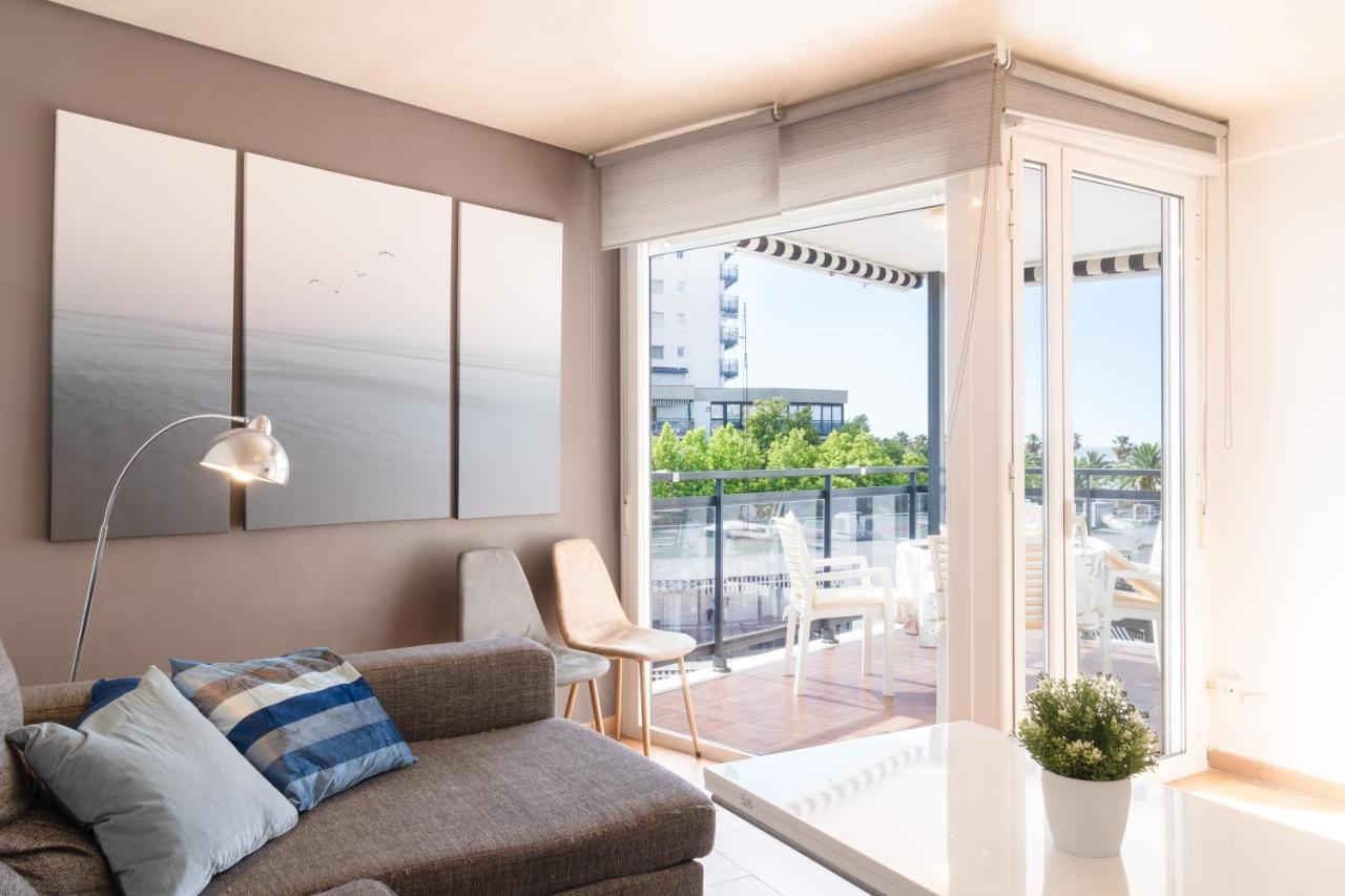 Salou Vista Al Mar Con Parking - 4 Ambientes Apartment Bagian luar foto