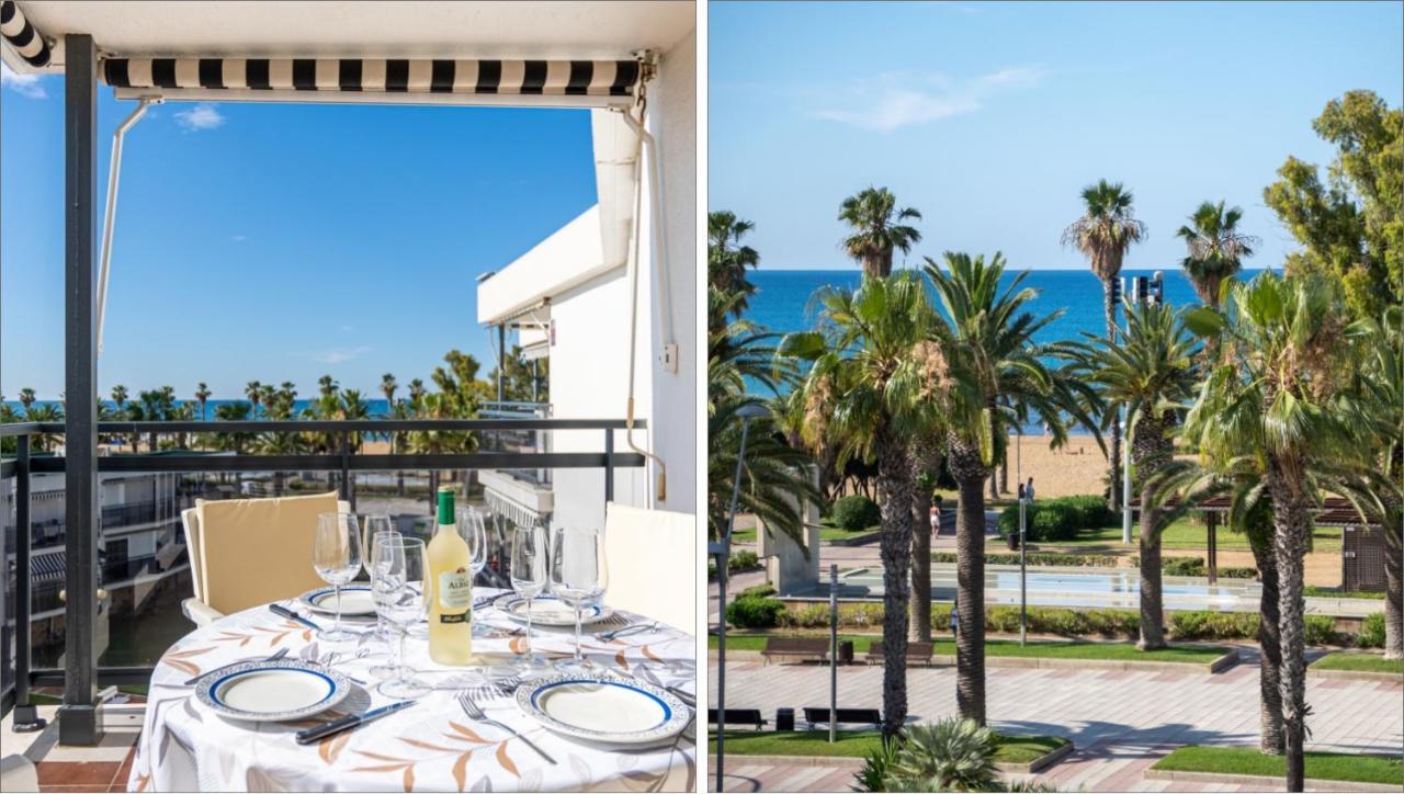 Salou Vista Al Mar Con Parking - 4 Ambientes Apartment Bagian luar foto
