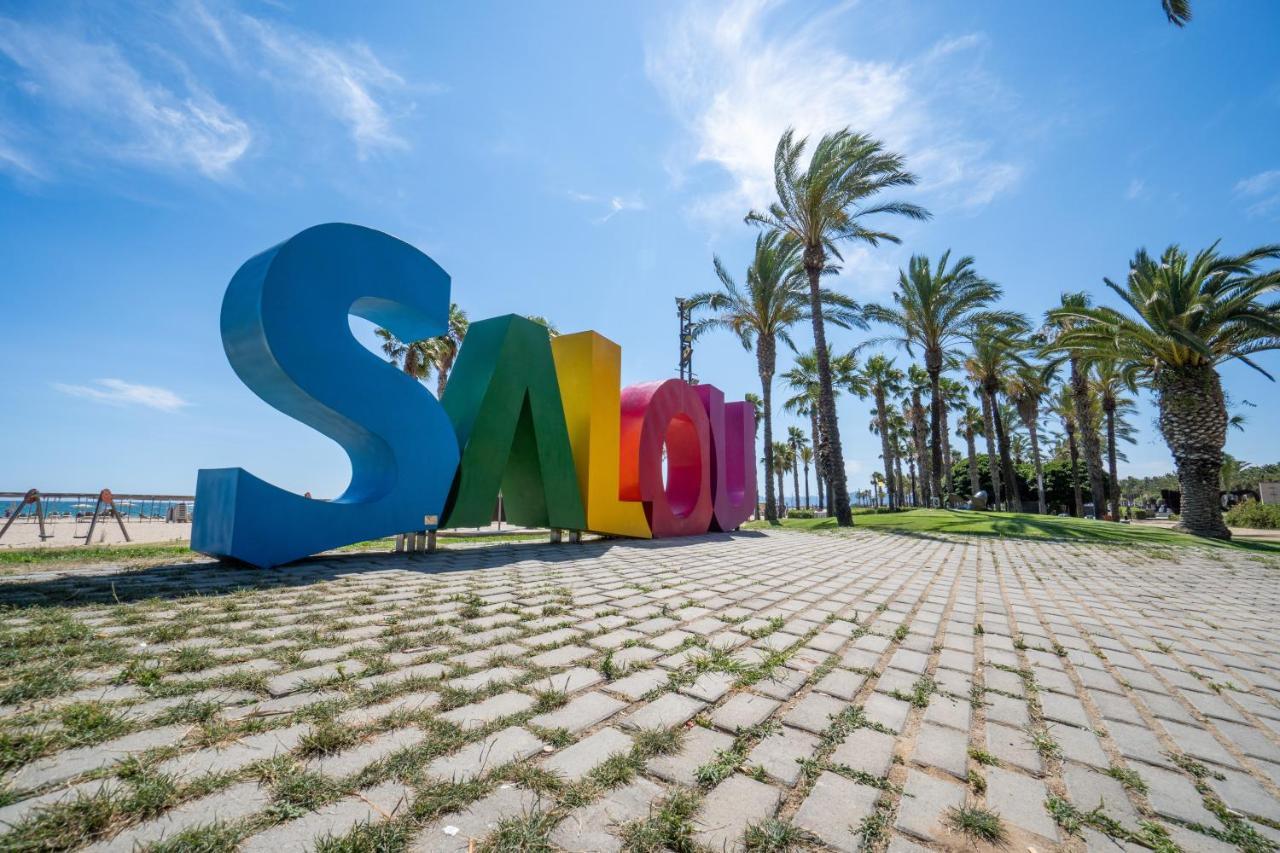 Salou Vista Al Mar Con Parking - 4 Ambientes Apartment Bagian luar foto